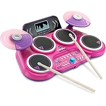 VTech KidiStar DJ Mixer, Pink : Amazon.sg: Musical Instruments